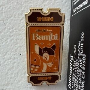 Disney Bambi Movie Ticket Mystery Pin Loungefly